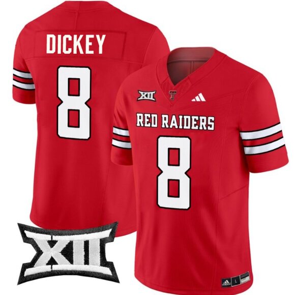 Cameron Dickey Red Stitched Jersey Can Choose Mens Youths